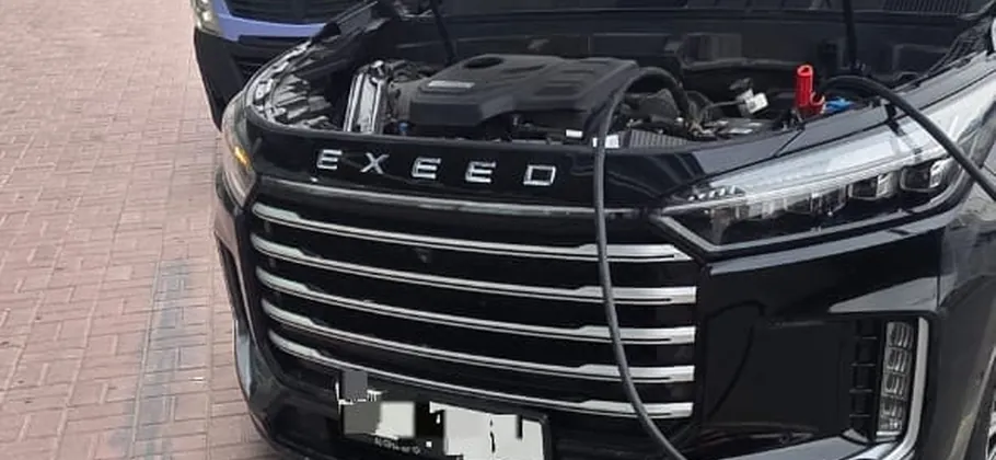 Free car battery test Dubai – Bosch battery installed by Batteryfly